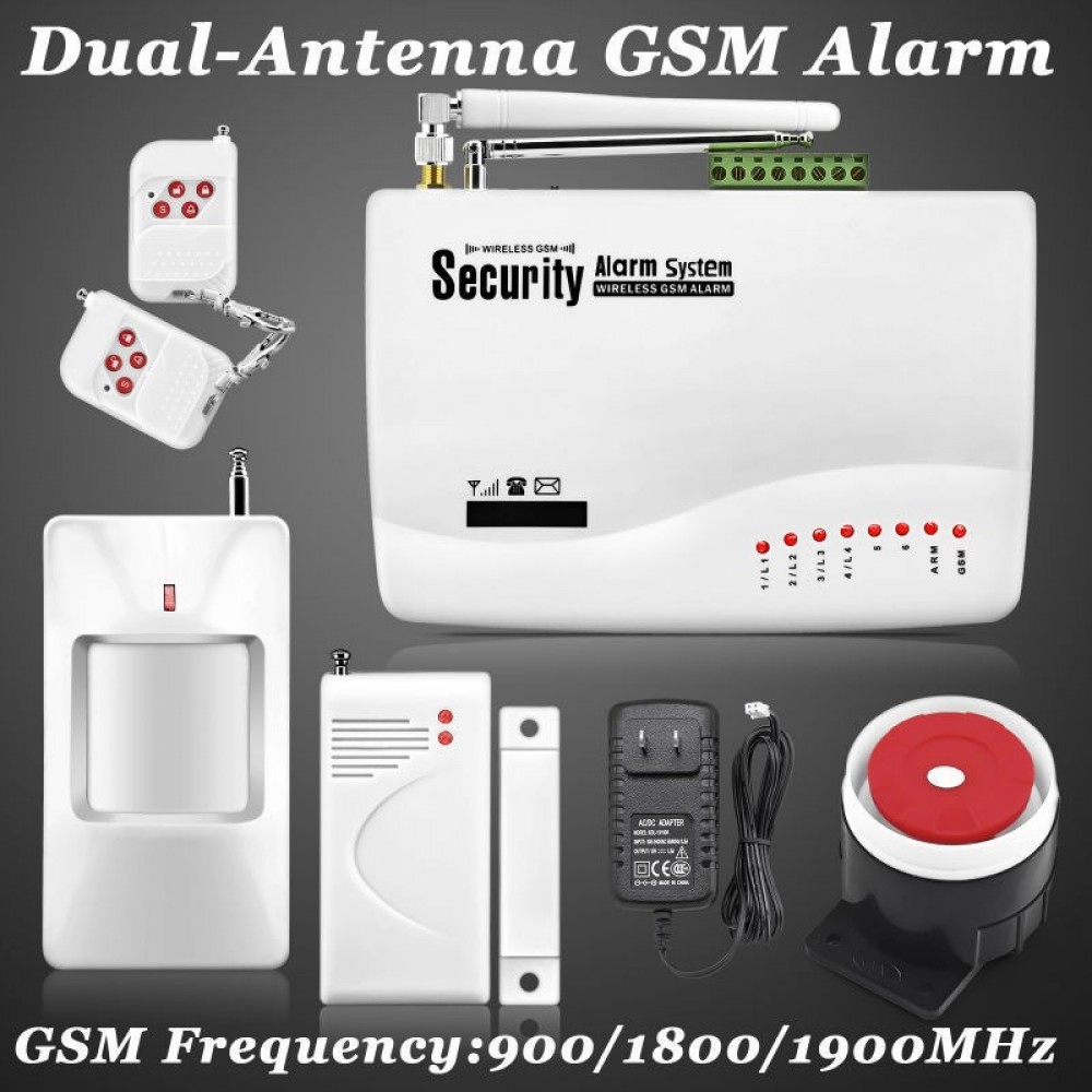 Gsm отключат. Security Alarm System Wireless GSM. Система сигнализации 433 МГЦ, 900/1800/1900 МГЦ, GSM. Охранная сигнализация PSTN GSM SMS 433. Охранный комплекс GSM сигнализация Security Alarm System.