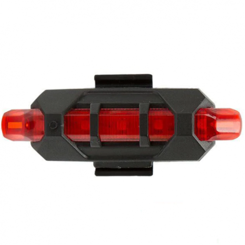 led Φώτα ποδηλάτου επαναφορτιζόμενα με USB ZSW0025-Red
