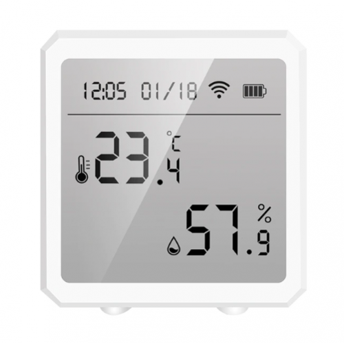 Όργανο Digital LCD μέτρησης υγρασίας θερμοκρασίας με WiFi - 0137