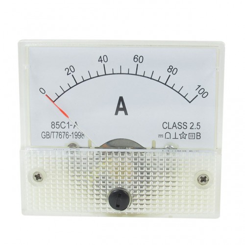 Αμπερόμετρο αναλογικό 91C4 DC 0-100A