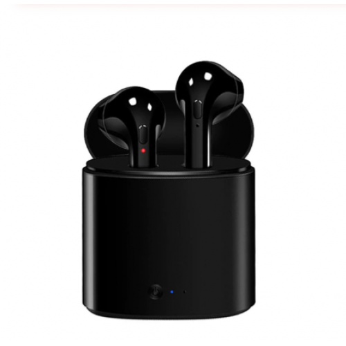 i7s TWS Wireless Bluetooth Stereo Earbuds with Charging Box Μαύρο