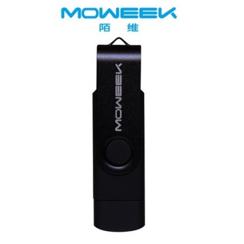 MOWEEK M33 2016  Fashion Metal otg Usb  2.0 Cle Usb 32GB  black