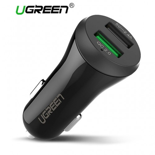 Ugreen Car USB Fast Charger 3.0 black