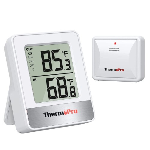 ThermoPro TP200B Ασύρματο Θερμόμετρο εσωτερικού και εξωτερικού Χώρου
