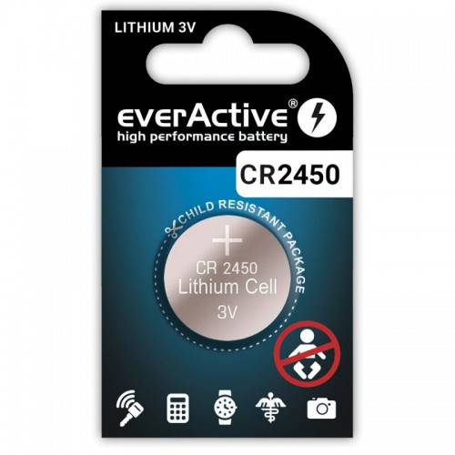 Mπαταρία λιθίου everActive CR2450