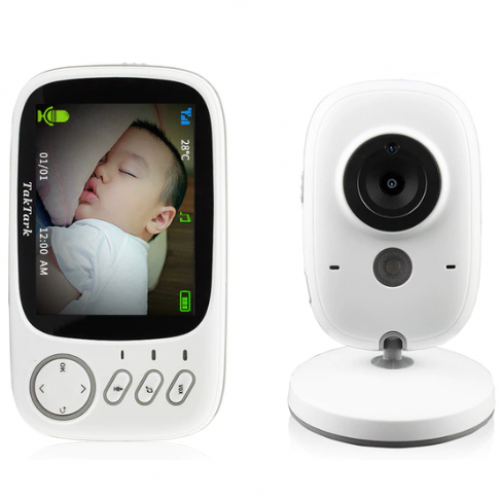 Ασύρματη κάμερα 3.2 inch ενδοεπικοινωνία μωρού με εικόνα & Ήχο - 2015