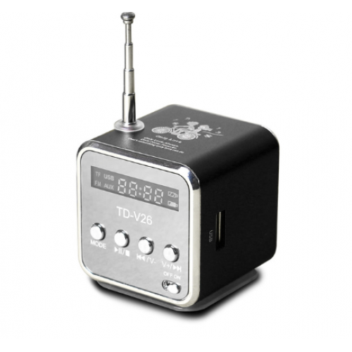 Φορητό ραδιόφωνο FM Radio TF Card for Mp3 Music Player USB Charging
