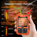 ThermoPro TP810W Dual Probe Ψηφιακό ασύρματο θερμόμετρο κουζίνας μαγειρικής 150 μέτρων.