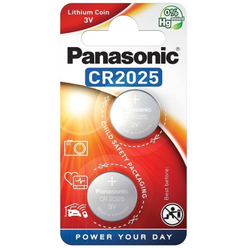 Panasonic Lithium Power CR2025 (2τμχ)