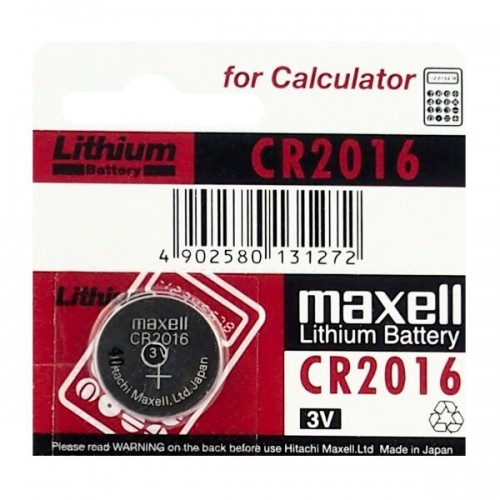 Maxell Lithium Battery CR2016