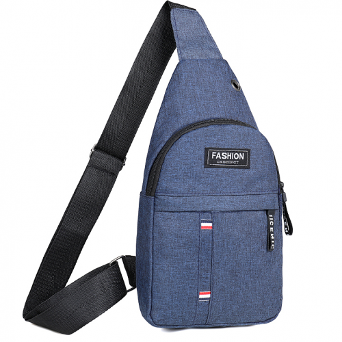 Ανδρική Τσάντα Στήθους Chest Bag Μπλε - 2377