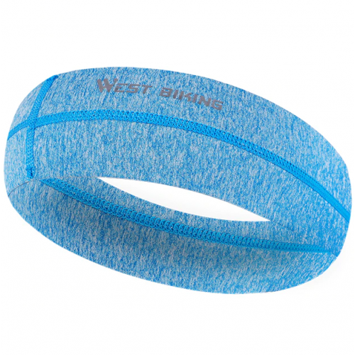 Περιμετώπιο Headband WEST BIKING Μπλε YP0201187