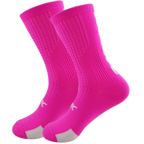 Αθλητικές κάλτσες για τρέξιμο ποδηλασία Αναρρίχηση Περπάτημα Pink MAVIC 2478