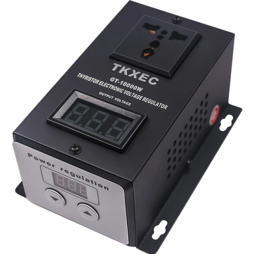 Ρυθμιστής τάσης θερμοστάτης ταχύτητας θερμοκρασίας ελεγκτής Dimmer AC 220V 10000W SCR - 2171