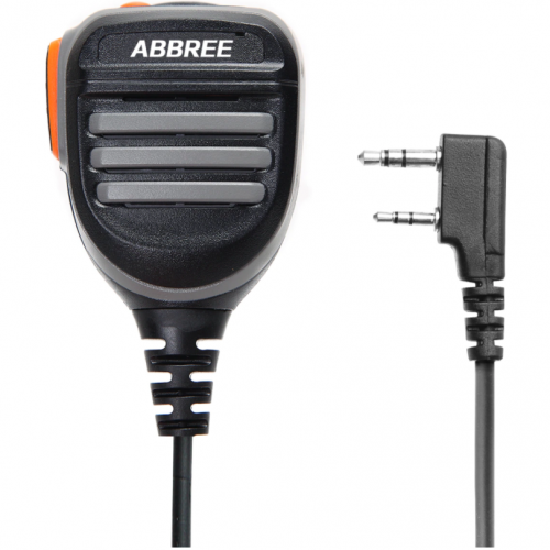 Abbree AR-780 PTT Ηχείο Μικρόφωνο για πομποδέκτες walkie talkie 100% Αδιάβροχο