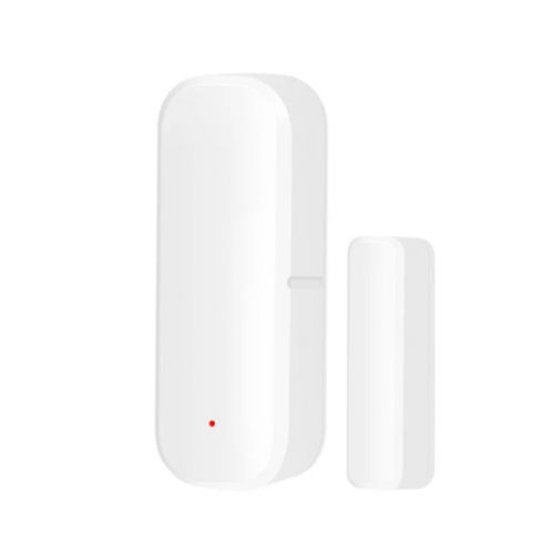 WiFi Αισθητήρας Πόρτας/Παραθύρου Μπαταρίας σε Λευκό Χρώμα