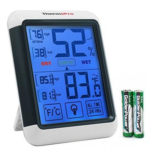ThermoPro TP55 Ψηφιακό υγρόμετρο θερμόμετρο εσωτερικού χώρου