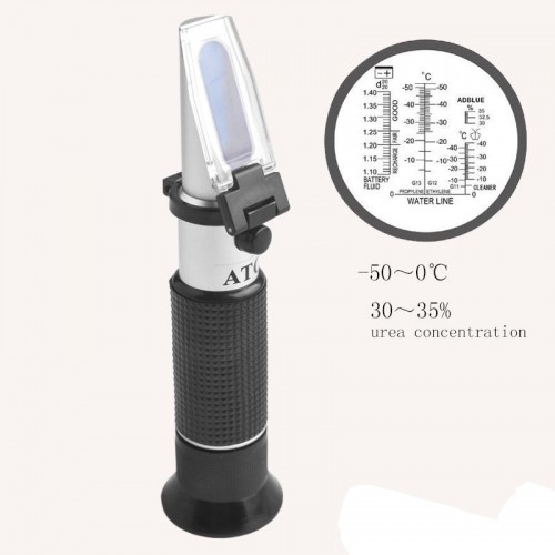 Διαθλασίμετρο για υγρά μπαταρίας, ψυκτικά, υγρά καθαρισμού, αιθυλένιο, προπυλενογλυκόλη - THE01515