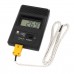 LCD K Type Digital Thermometer Testing TM-902C