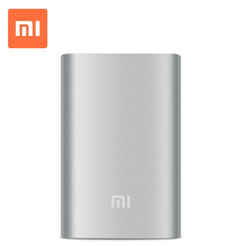 Original Xiaomi Mi Power Bank 2 10000mAh Silver + Δώρο αντάπτορας Type C
