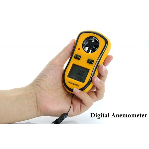 Ψηφιακό Θερμόμετρο και Ανεμόμετρο - OEM GM8908